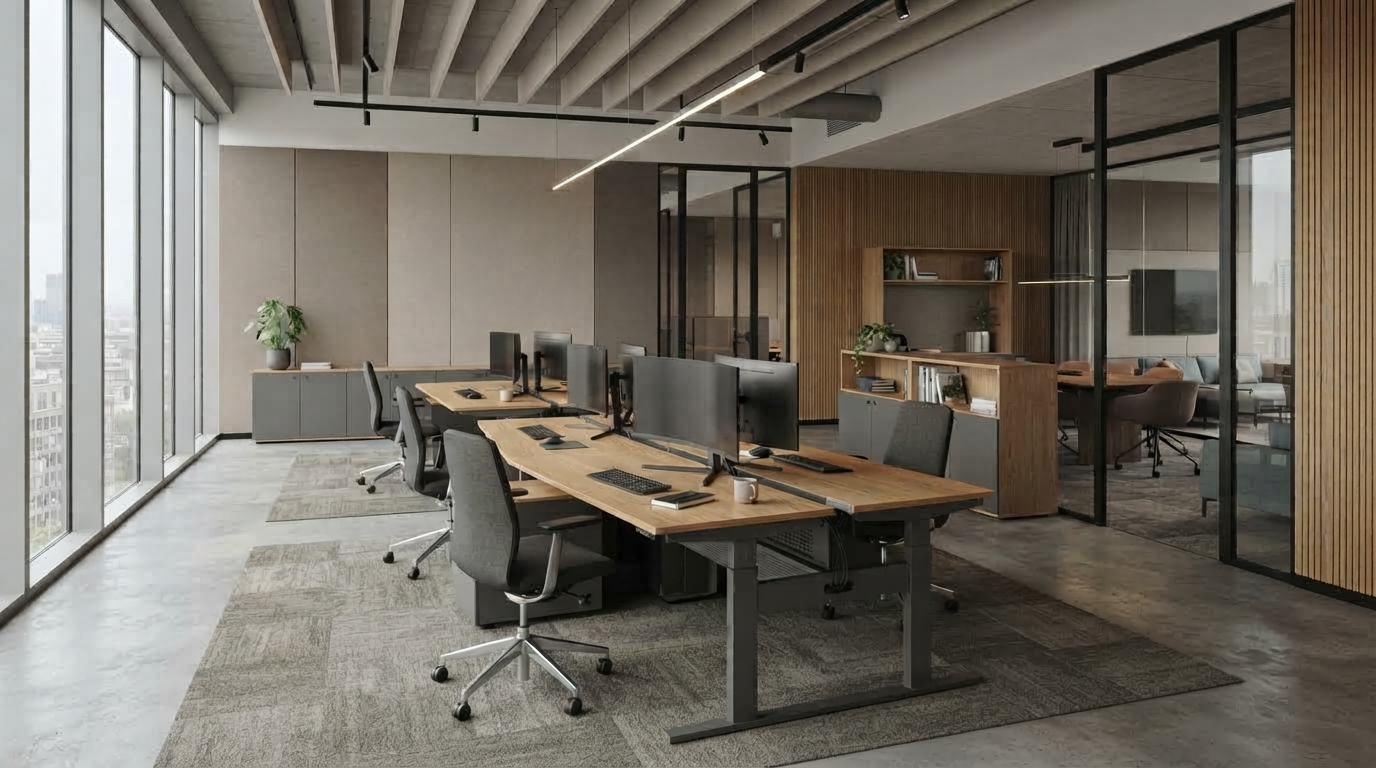 Modern IT office interior design