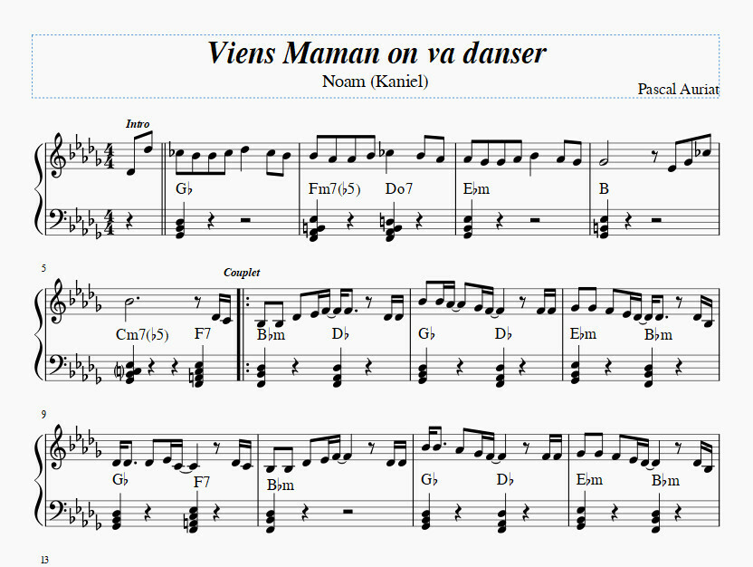 Viens Maman, on va danser