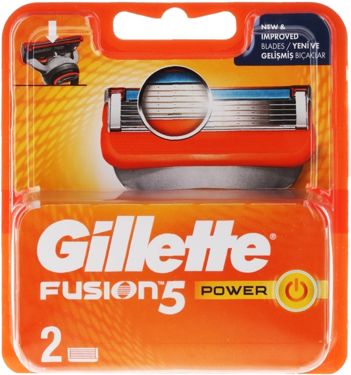 Кассета для станков для бритья gillette fusion power
