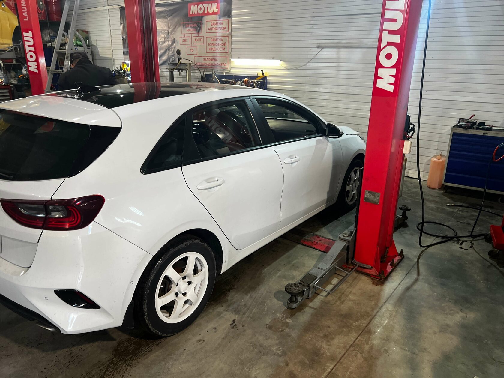 Замена масла Kia Ceed 7DCT D7UF1
