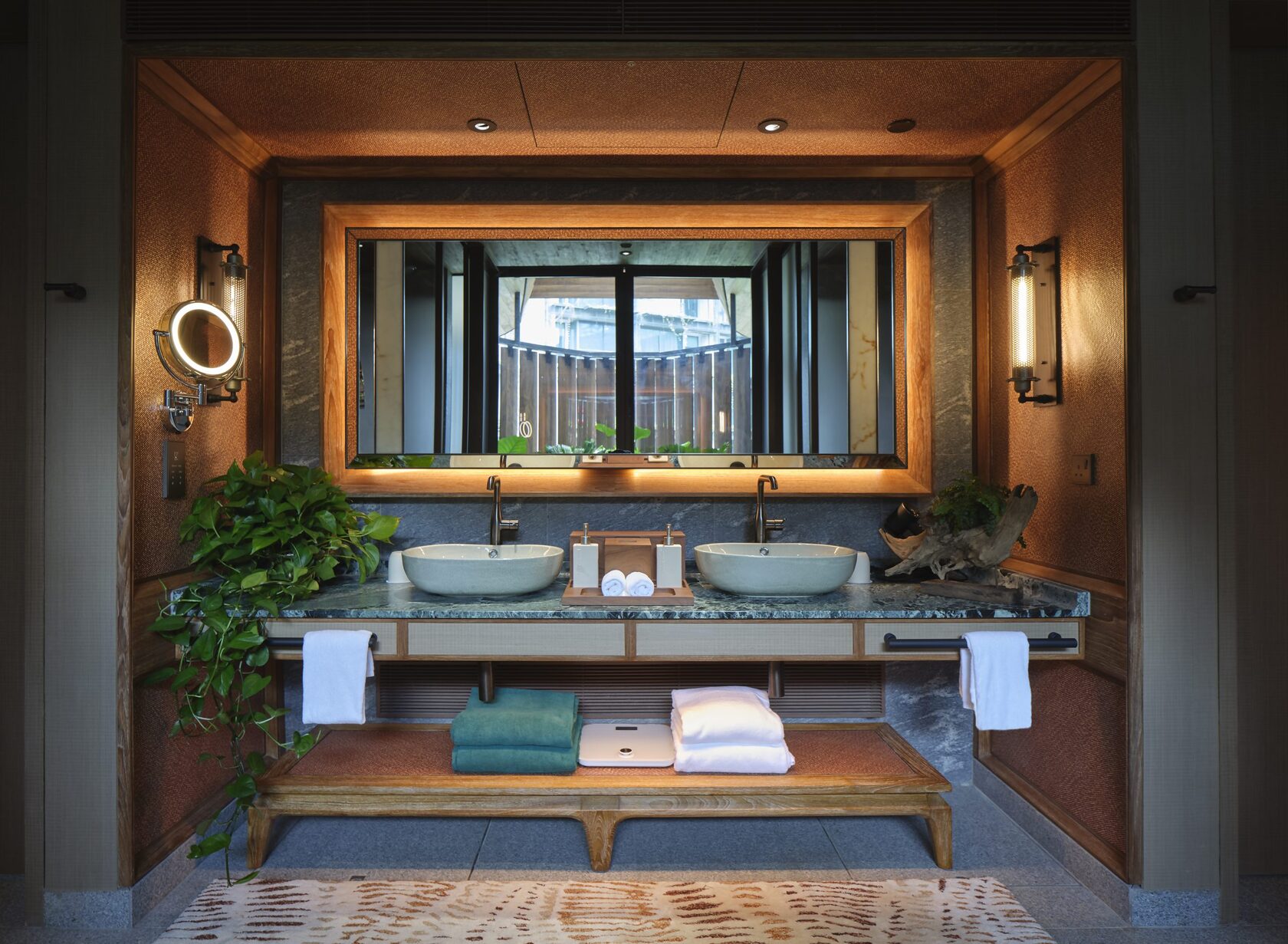 Уникальный дизайн ванной комнаты