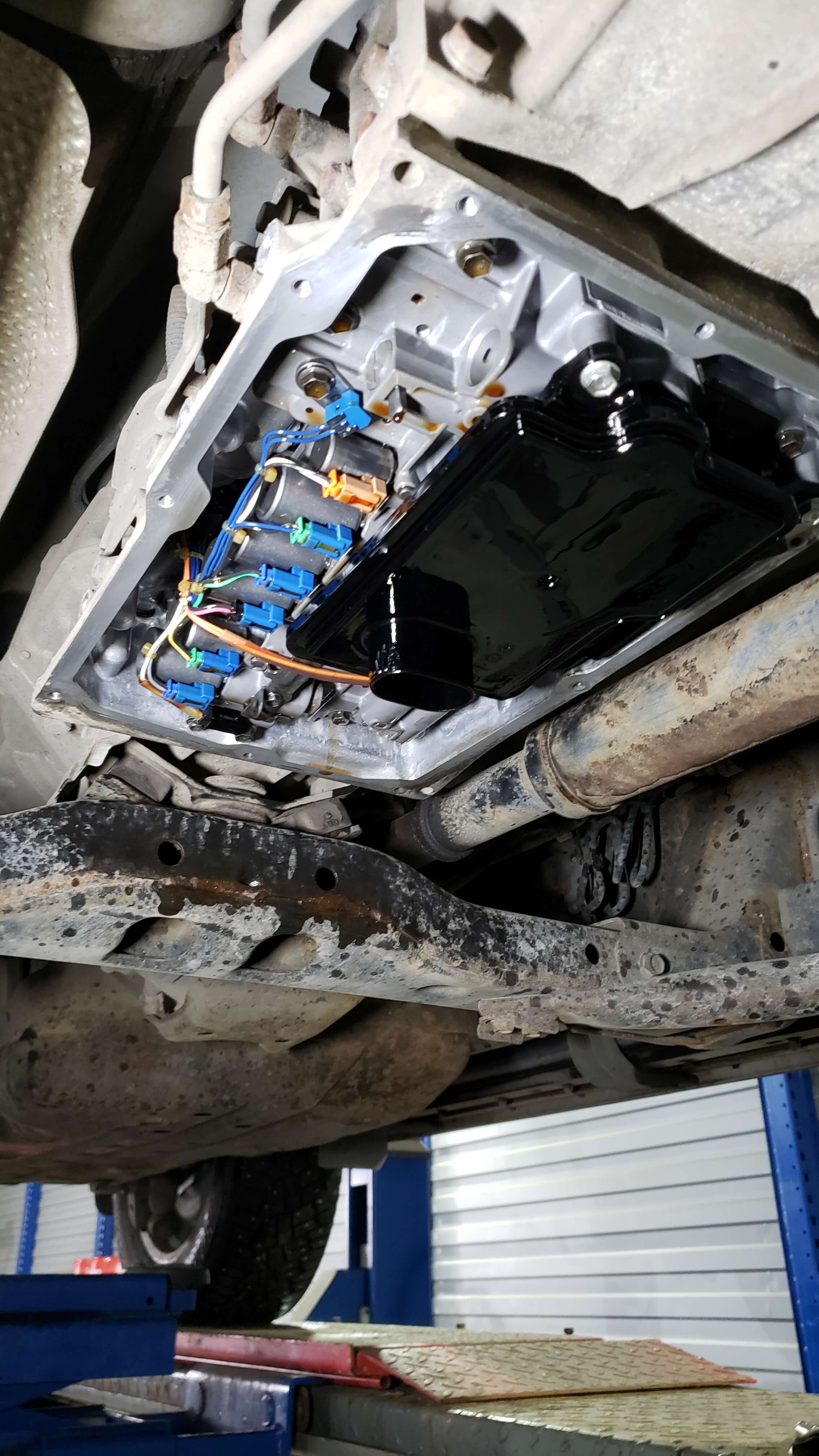 Замена фильтра АКПП Toyota