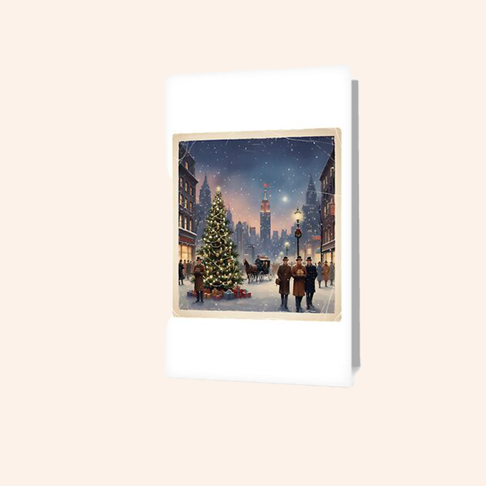 Christmas in New York Greeting Card