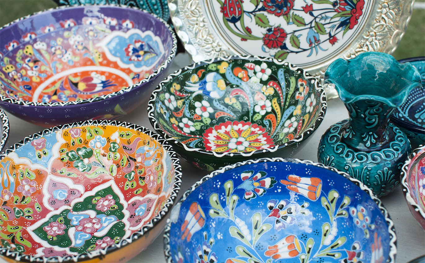 Керамическая турецкая посуда