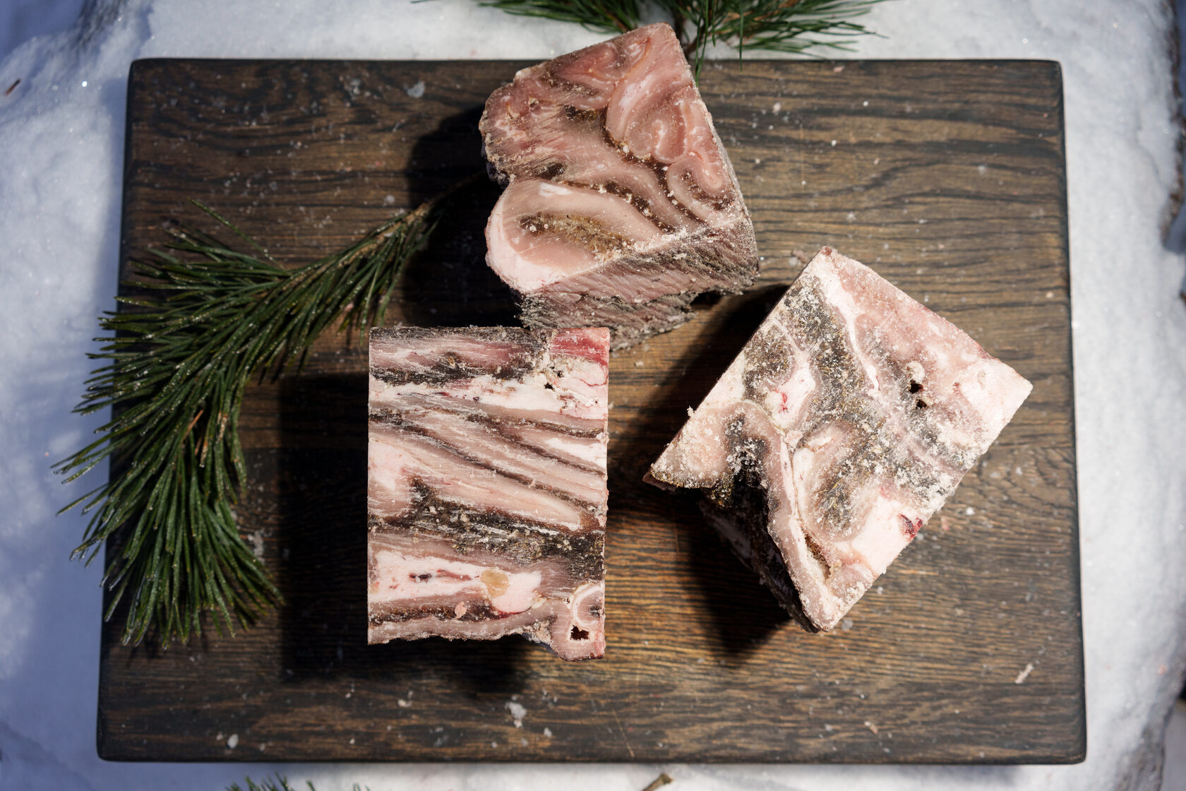 Рубец говяжий для собак, нарезка неболшими кубиками