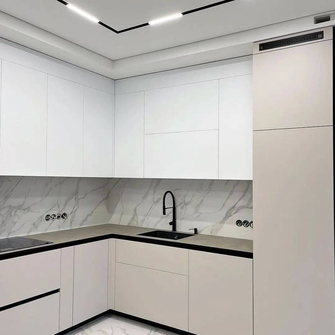 Кухня на заказ в Москве матовая