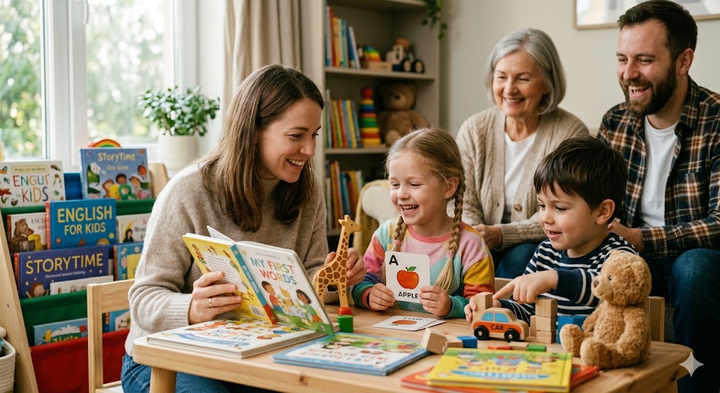 Офлайн обучение английскому: плюсы для дошкольников