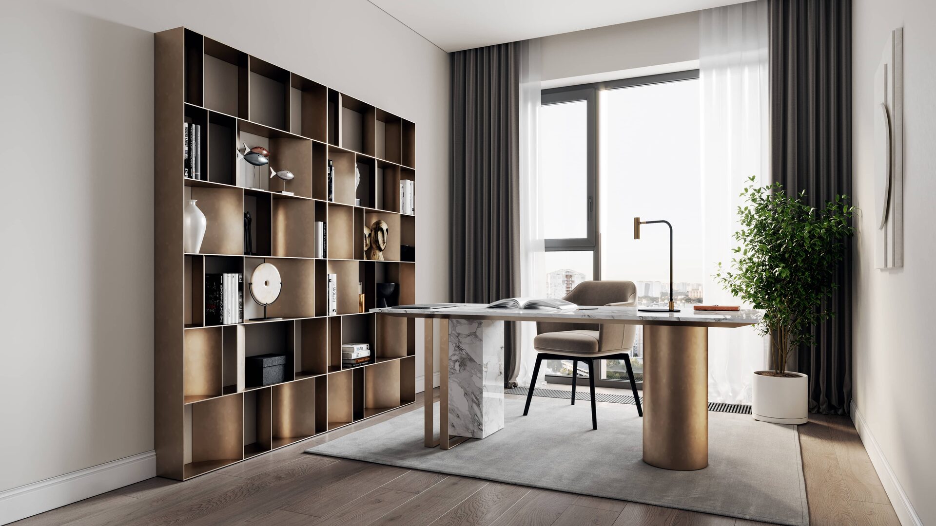 UPLAND STUDIO | APARTMENT INTERIOR DESIGN IN CLASSIC STYLE