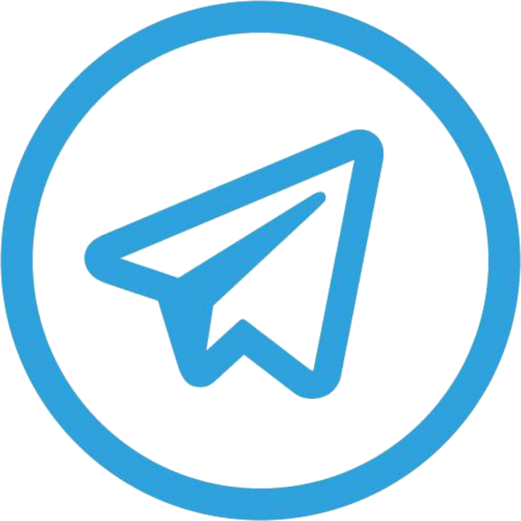 Логотип соцсети "Телеграм"