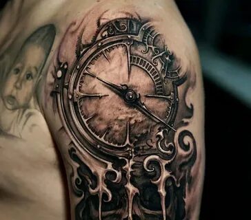 Тату часы: значение, фото татуировки, эскизы
