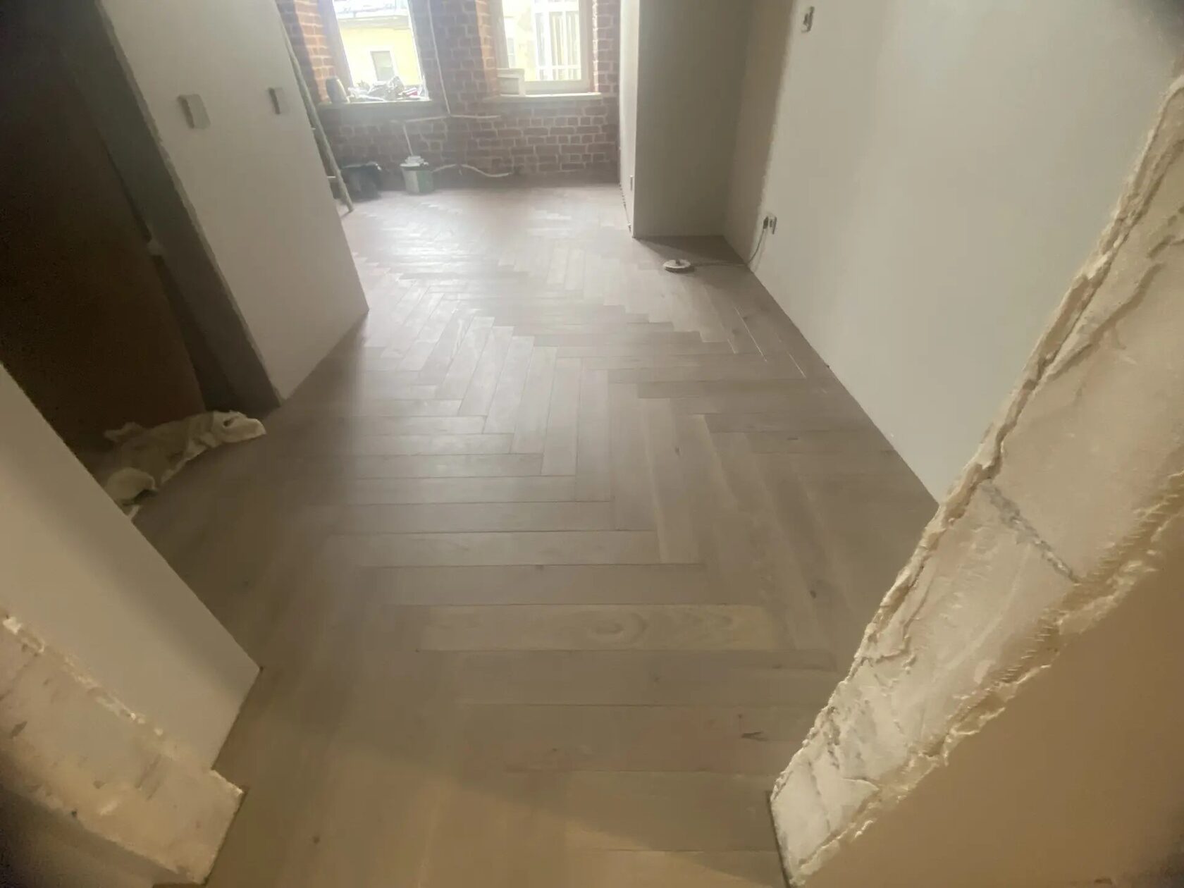 укладка паркета английская елка