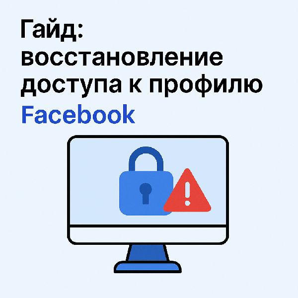 Как сбросить пароль от Facebook
