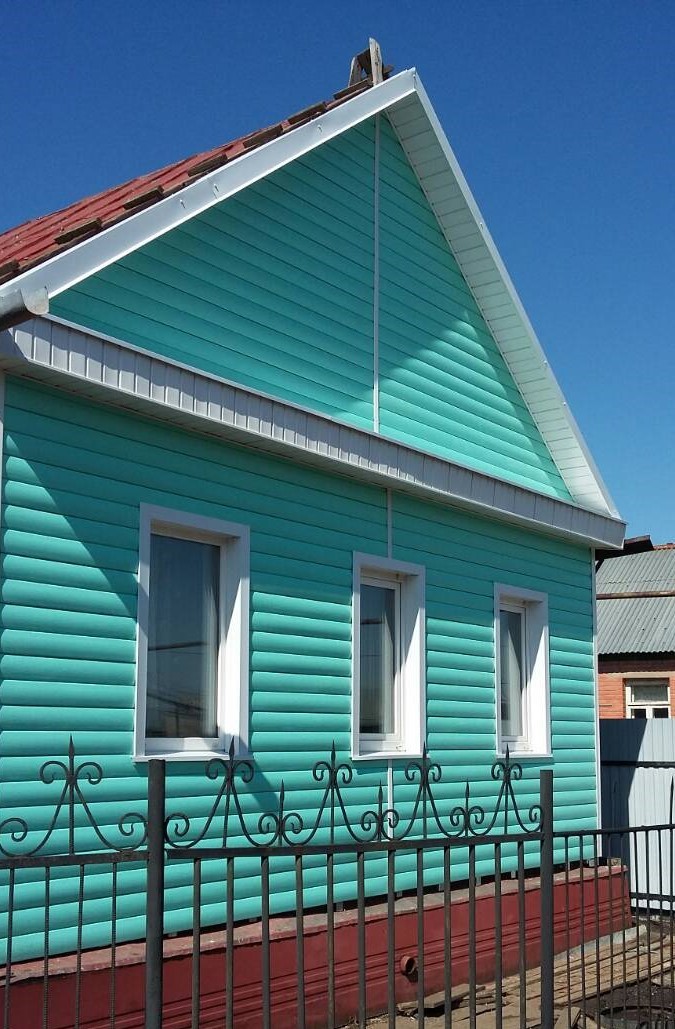Красный Сайдинг Фото Домов