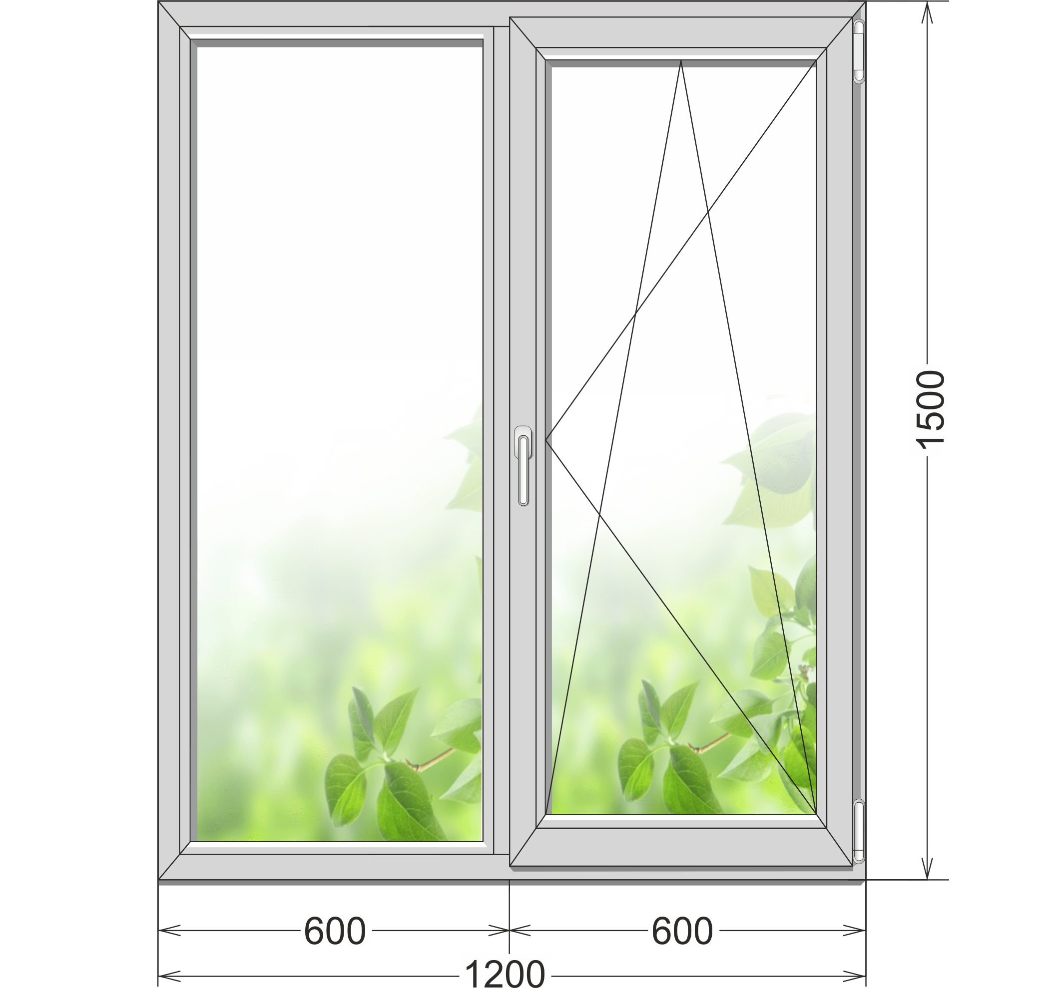 Окно 1 2 на 1 4. Окно ПВХ трехстворчатое однокамерное высота 1500 ширина 1750. Окна ПВХ 1200х1300 поворотно откидное. Окно двухстворчатое WHS поворотное поворотно-откидное. Окно ПВХ 1200 1500 двухстворчатое.
