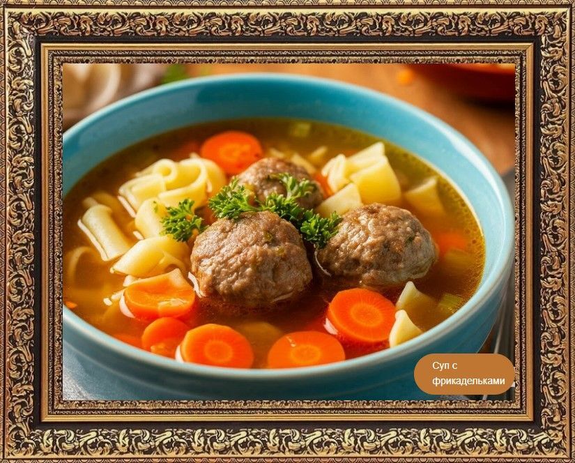 суп с фрикадельками картошкой и вермишелью рецепт