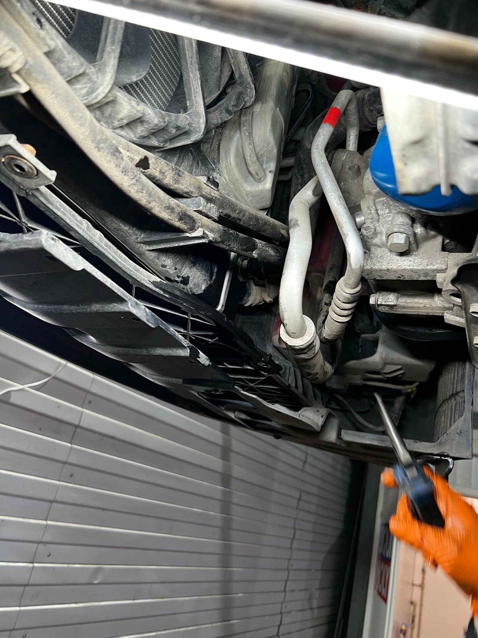 Размыкание контура охлаждения Kia