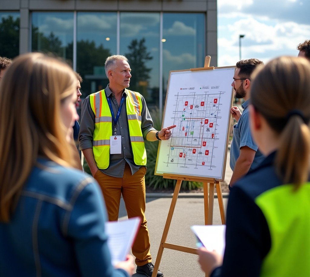 Обучение сотрудников в случае возникновения пожара