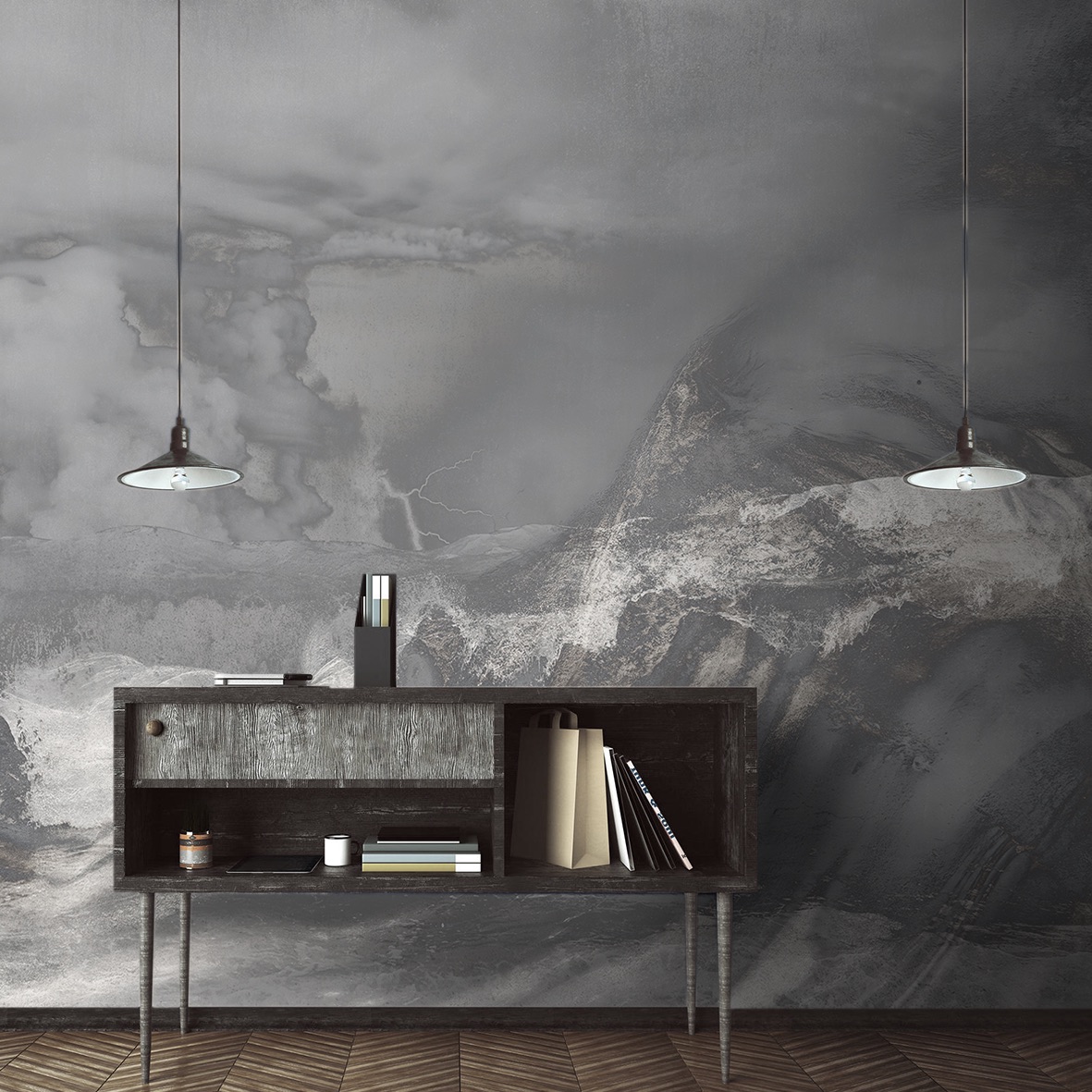 Купить дизайнерские обои, интерьерные картины и постеры на заказ