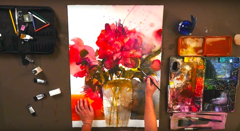 Flowers in a Vase