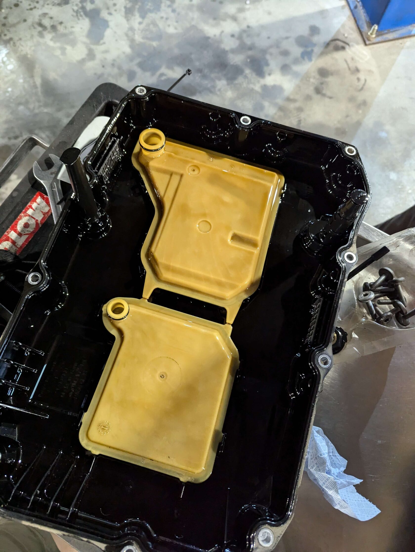 Износ магнитов АКПП Mercedes