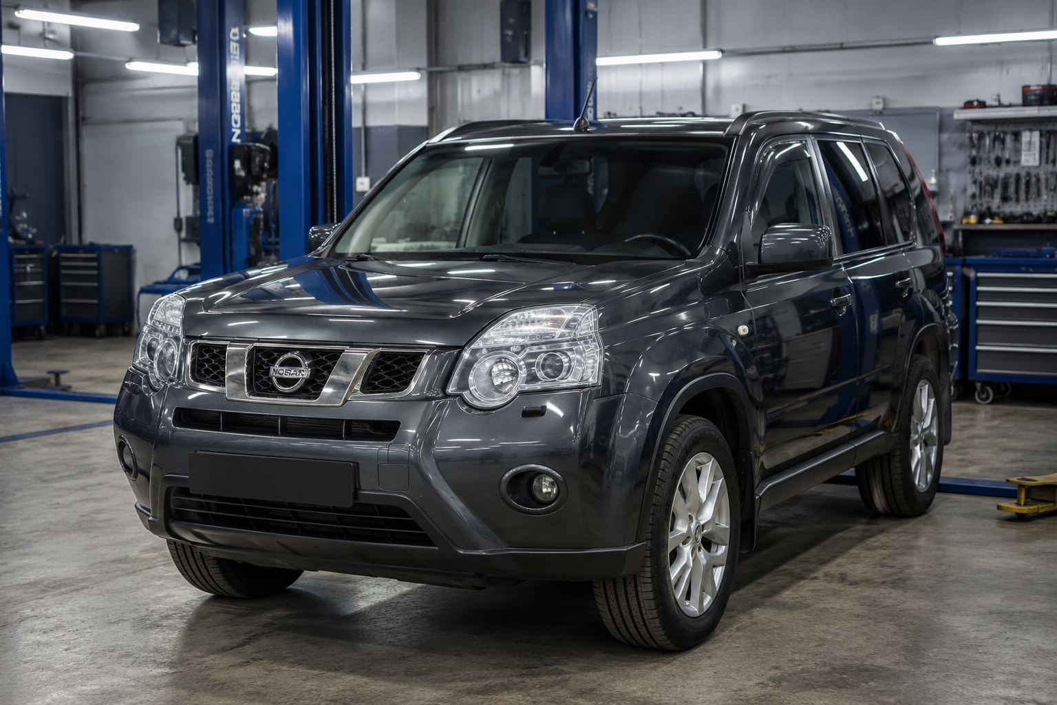 Nissan X-Trail T31 после ремонта рулевой рейки в автосервисе Inside Auto