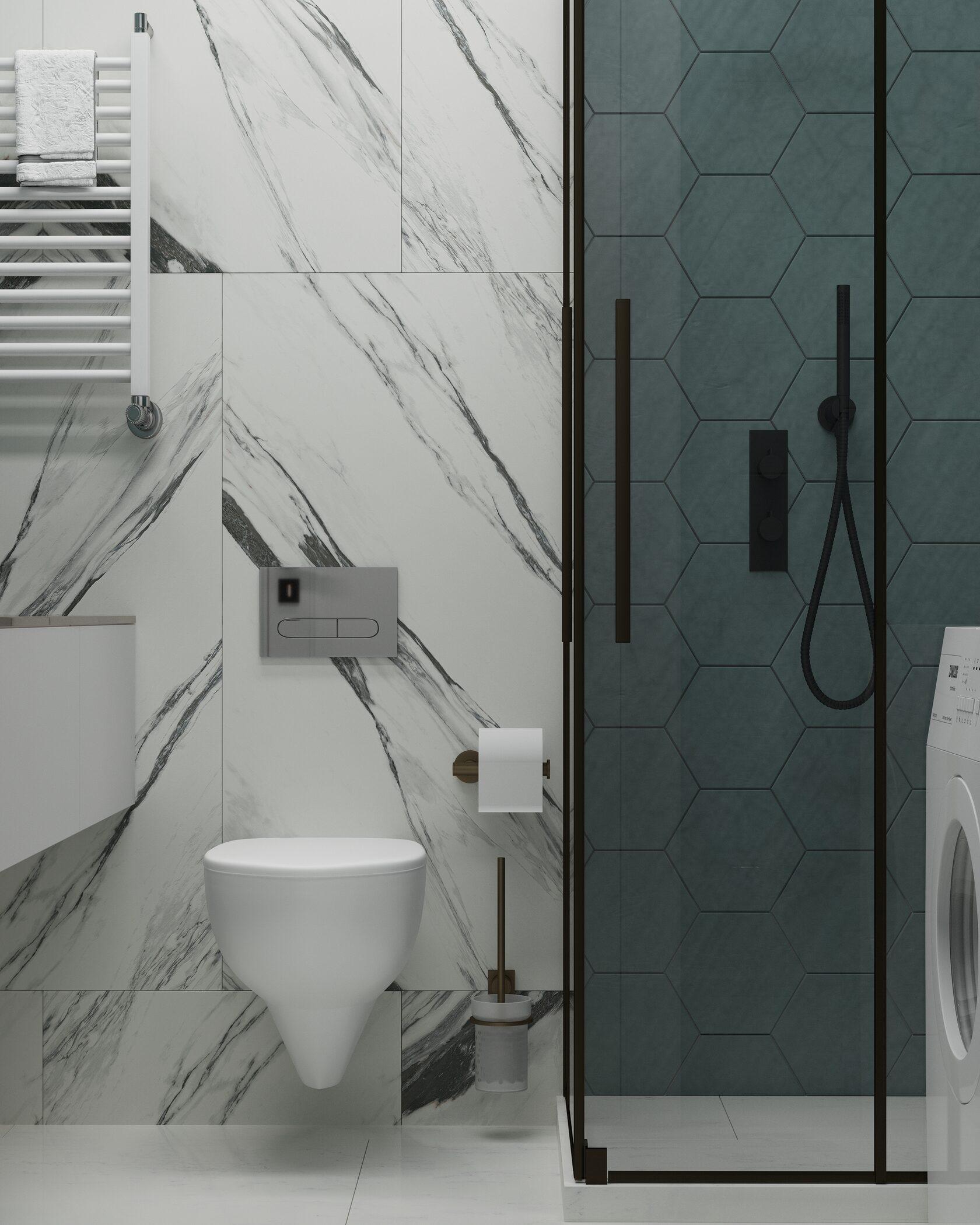 интерьер санузла в квартире 