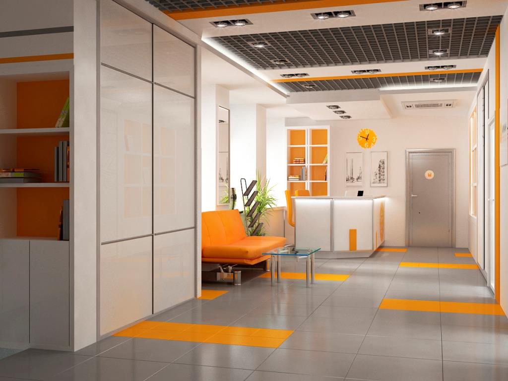 Жилые помещения от организации. Оранжевое помещение. Офис в бело-оранжевом стиле. Оранжевый интерьер офиса. Офис в оранжевом стиле.