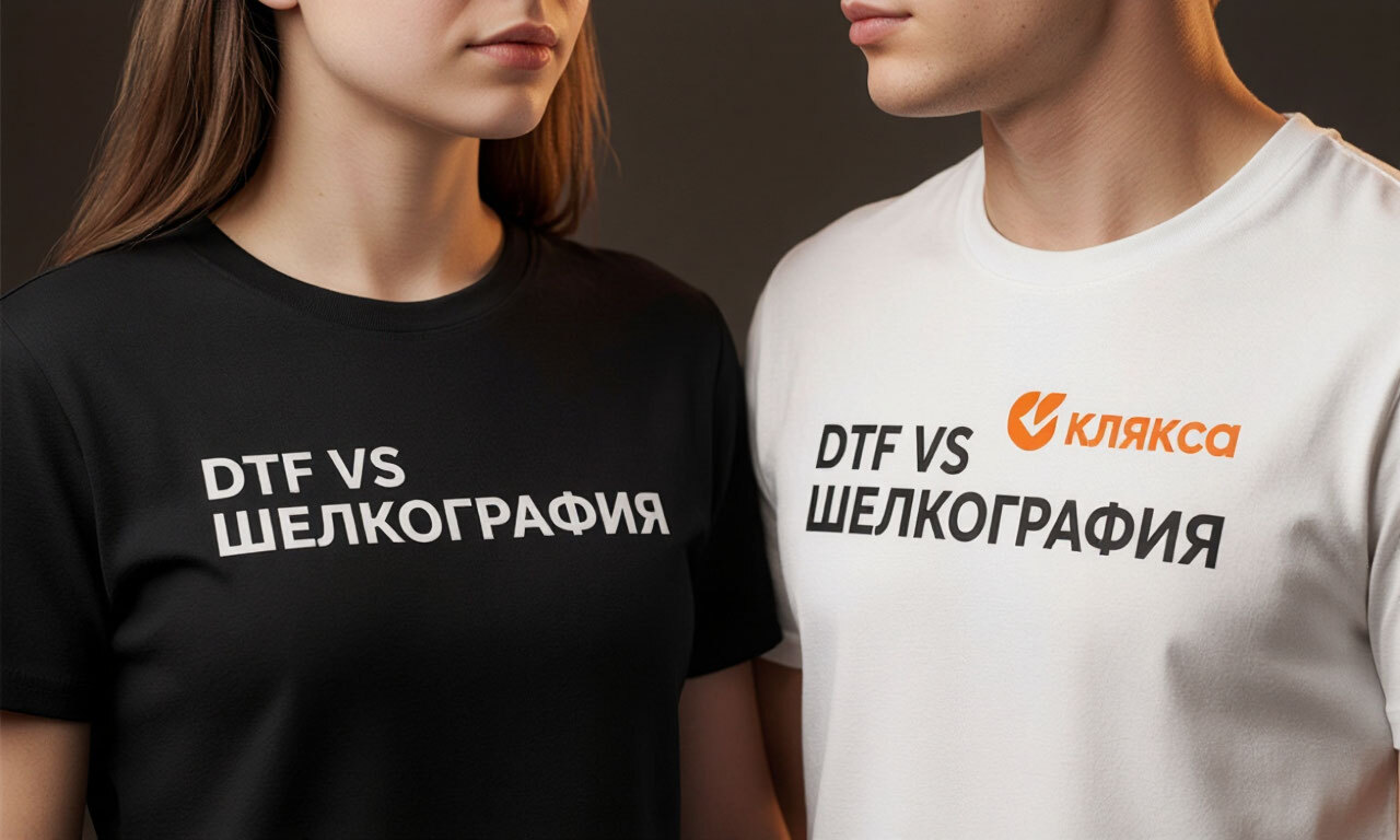 DTF-печать vs шелкография: что выбрать для брендирования футболок