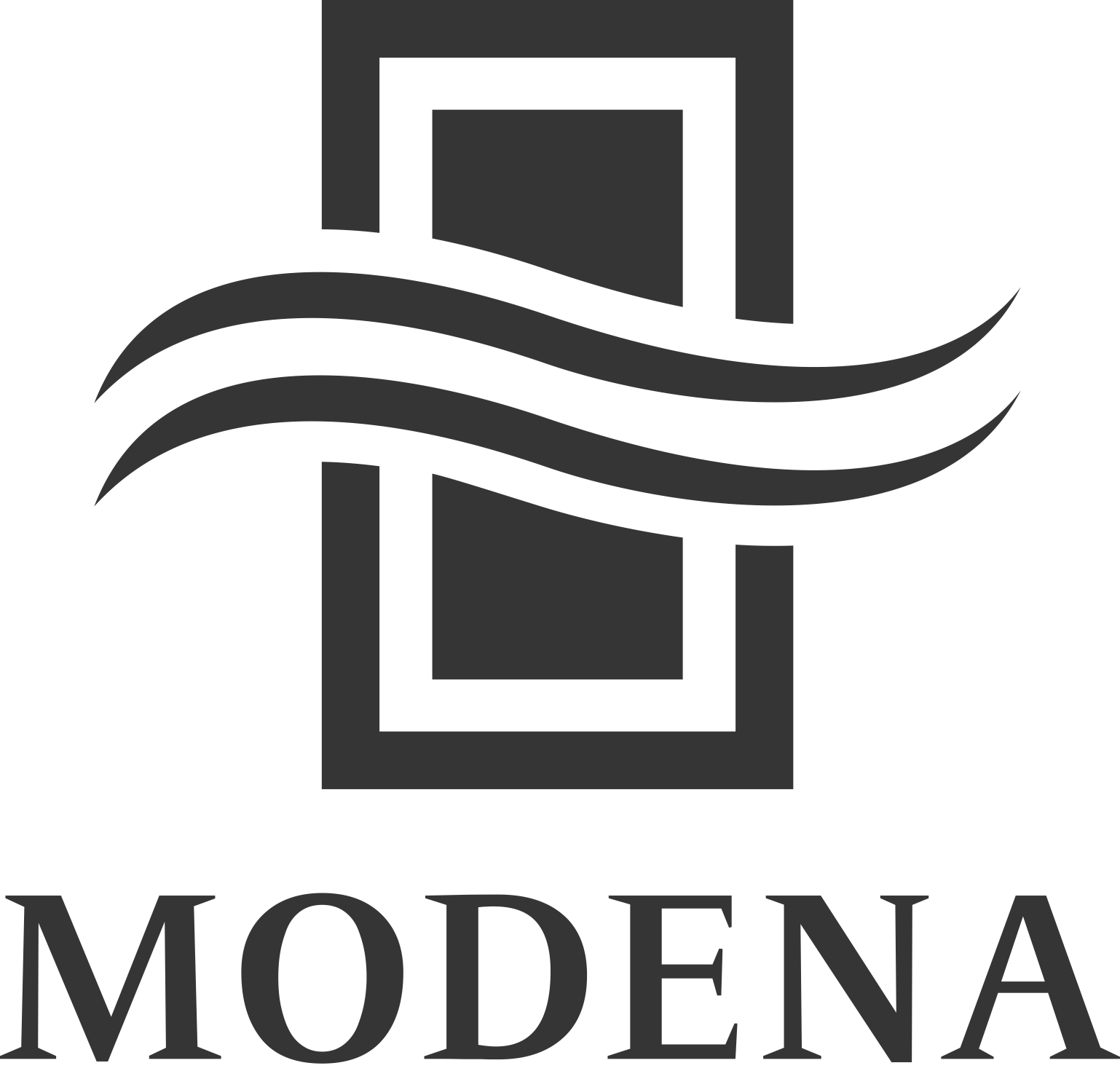 Логотип компании MODENA DOORS
