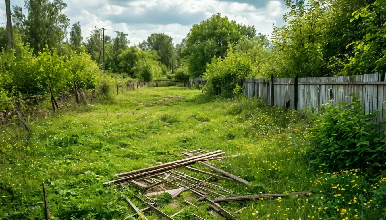 Фундамент в начале строительства
