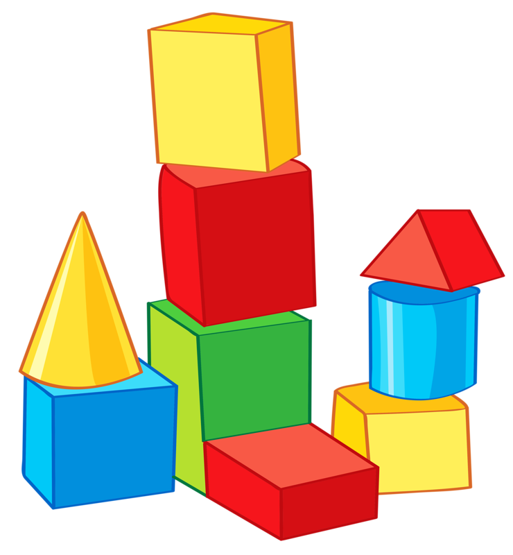 Картинка пирамидка и кубики
