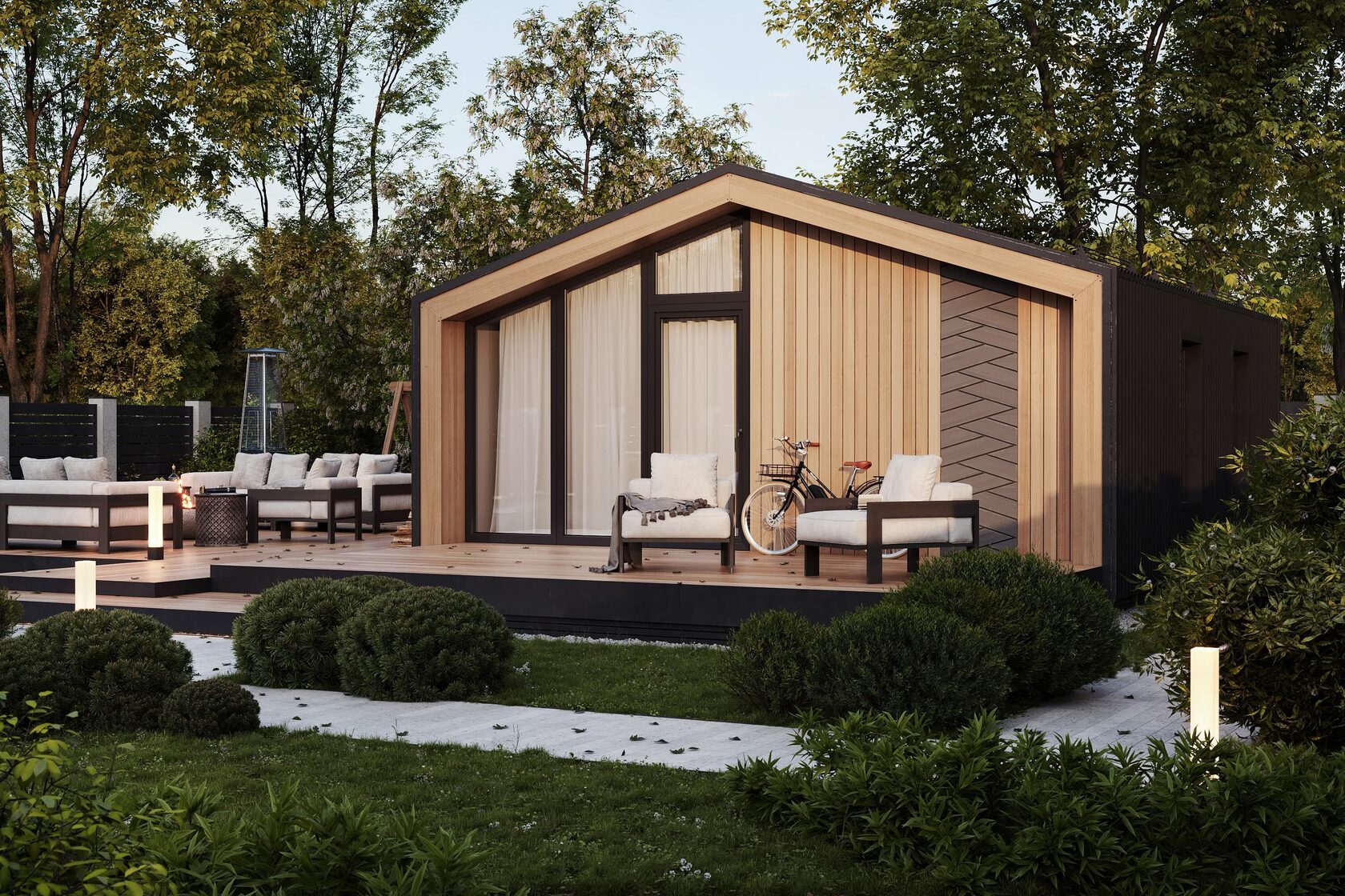 UNO 36 вид с участка