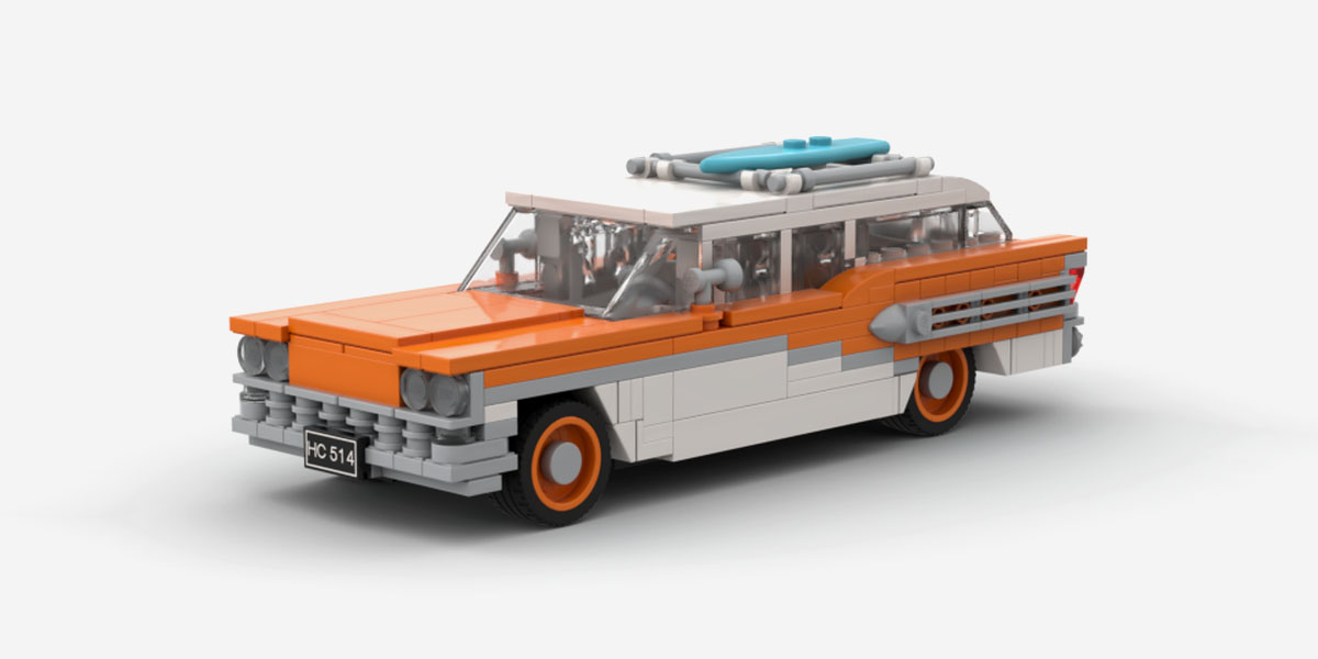 LEGO самоделка: 1958 Buick Century Caballero (рис. 2)