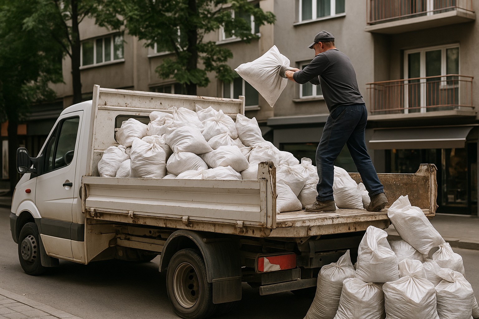 извозване на строителни отпадъци Центр