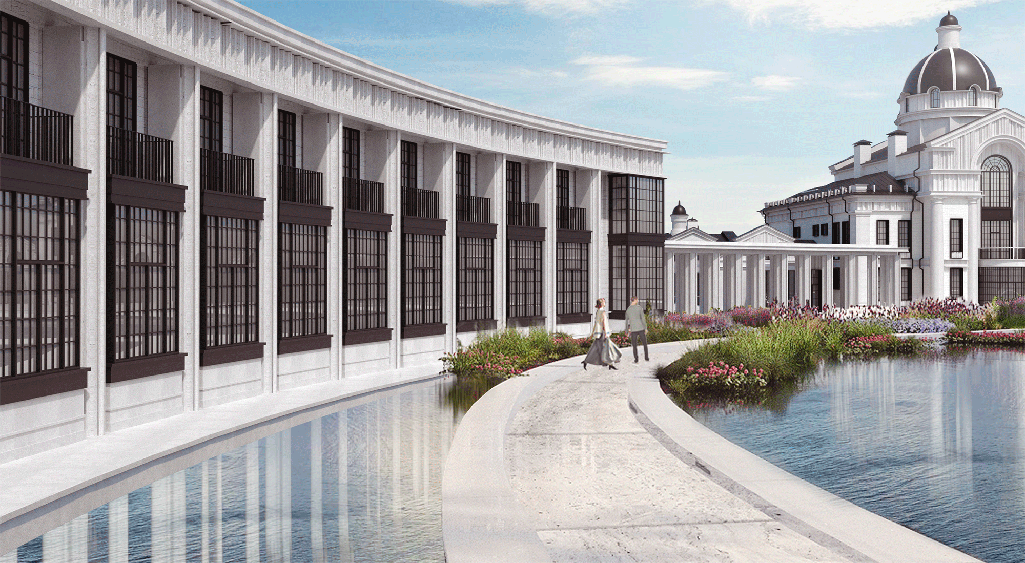 Berezhki. Five-star hotel and recreation complex