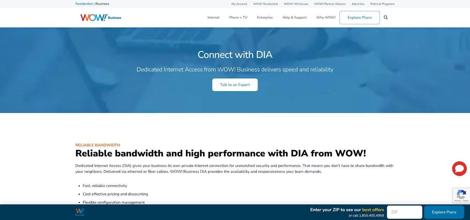 WOW! Business: enterprise fiber with a local touch