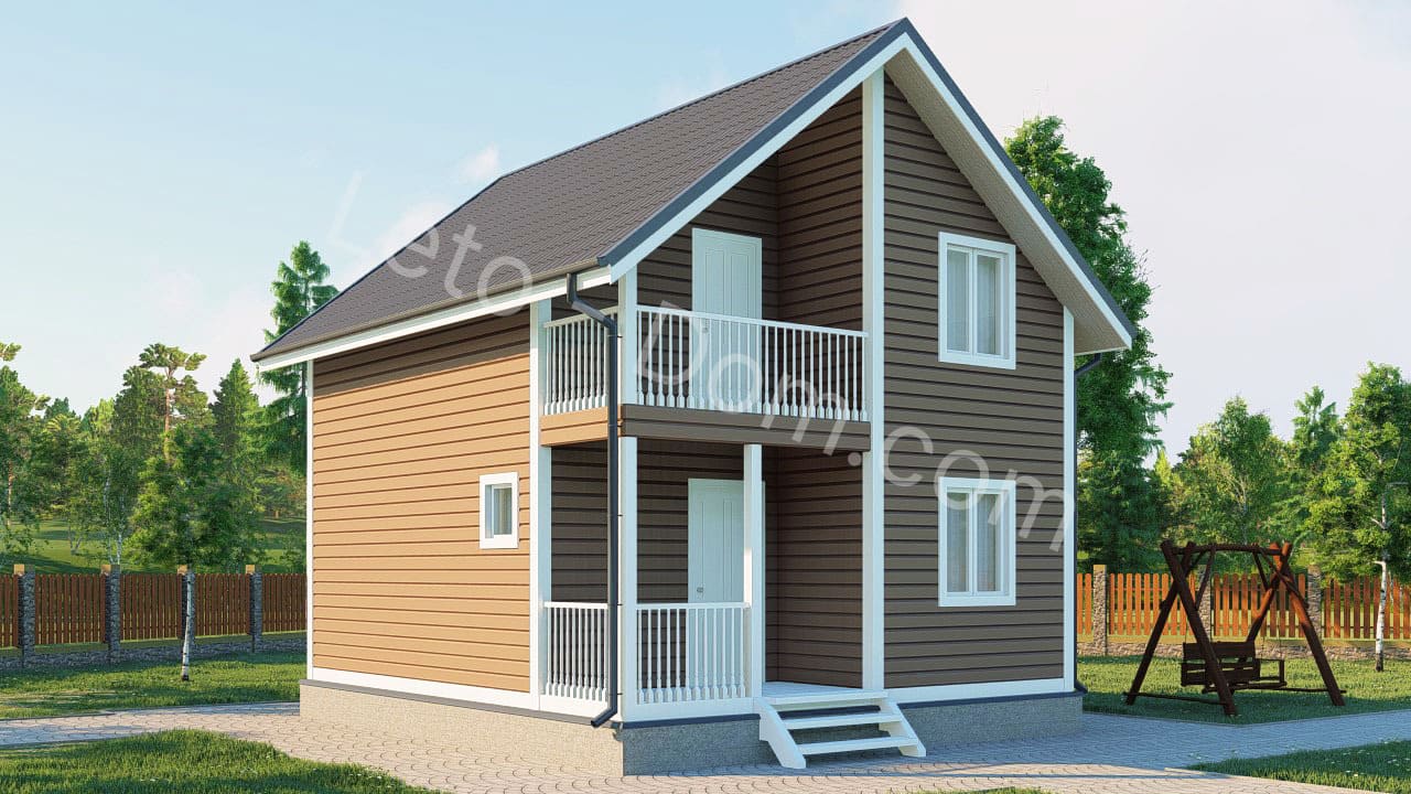 дом из бруса