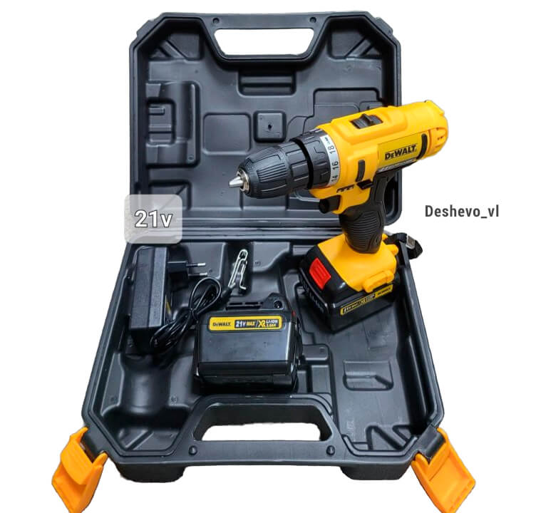 Оригинальный шуруповерт dewalt