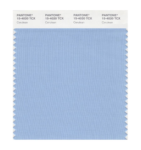 Първият модерен цвят на хилядолетието е синьото Cerulean.
