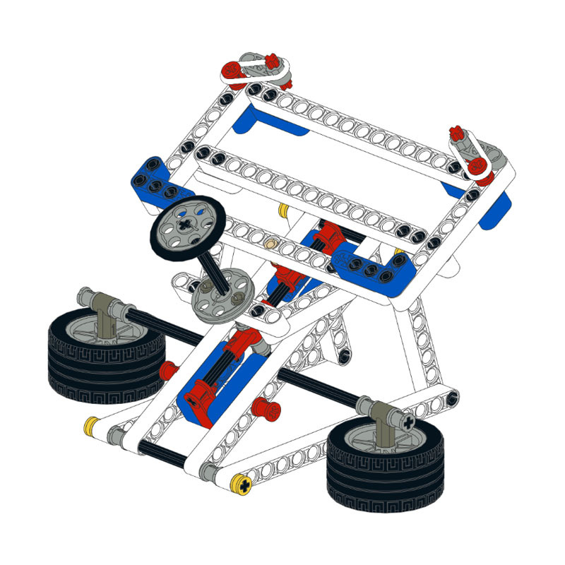 2点まとめ Инструкция Lego 9686: Руль (0001)