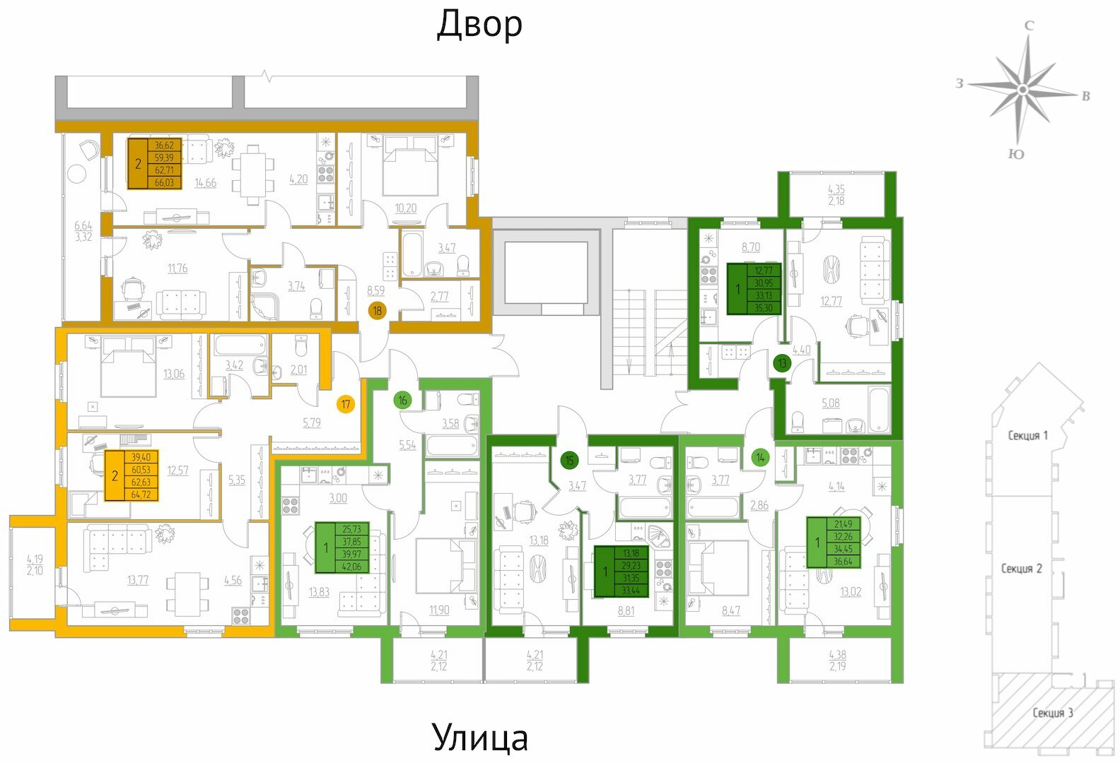 Новостройки ижевска карта