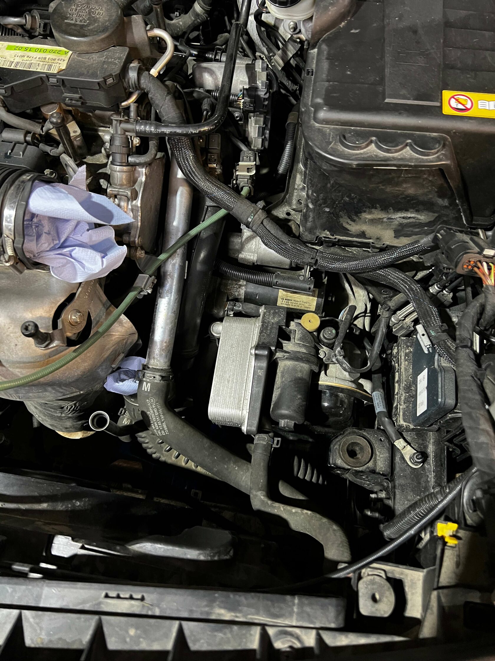 Доступ к РКПП Mercedes W176