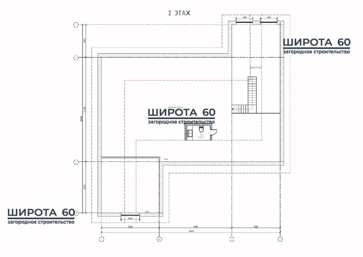 Планировка второго этажа