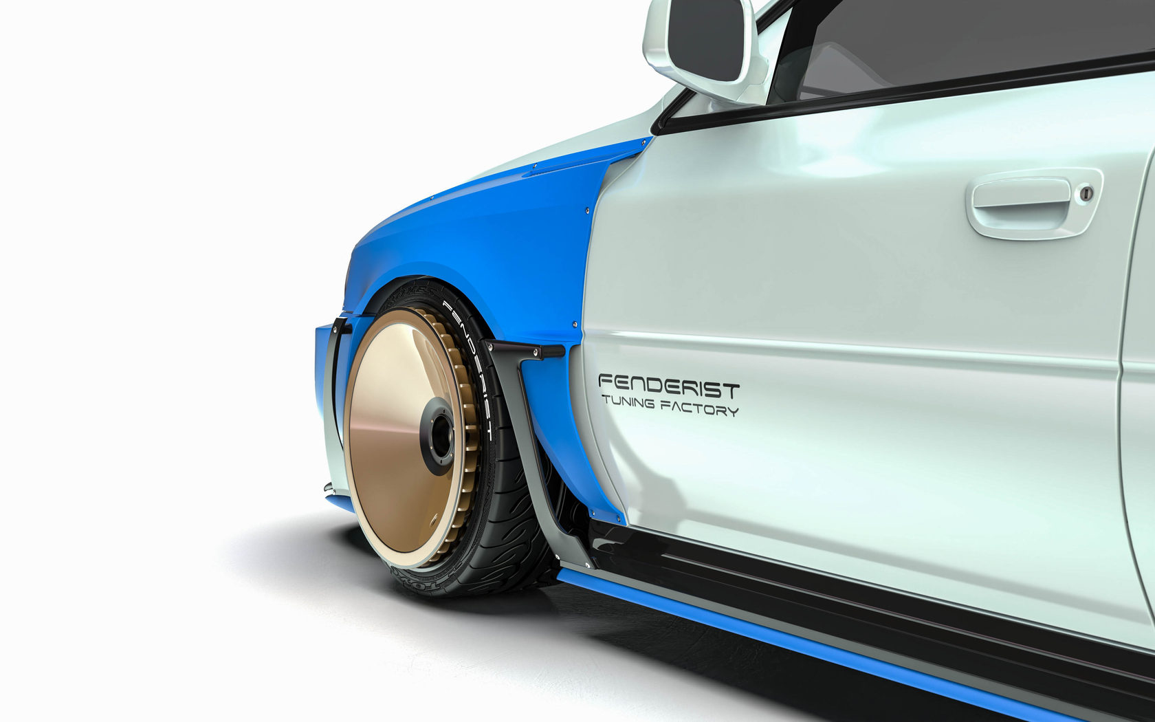 FRONT FENDER CANNARD SUBARU IMPREZA 97-00