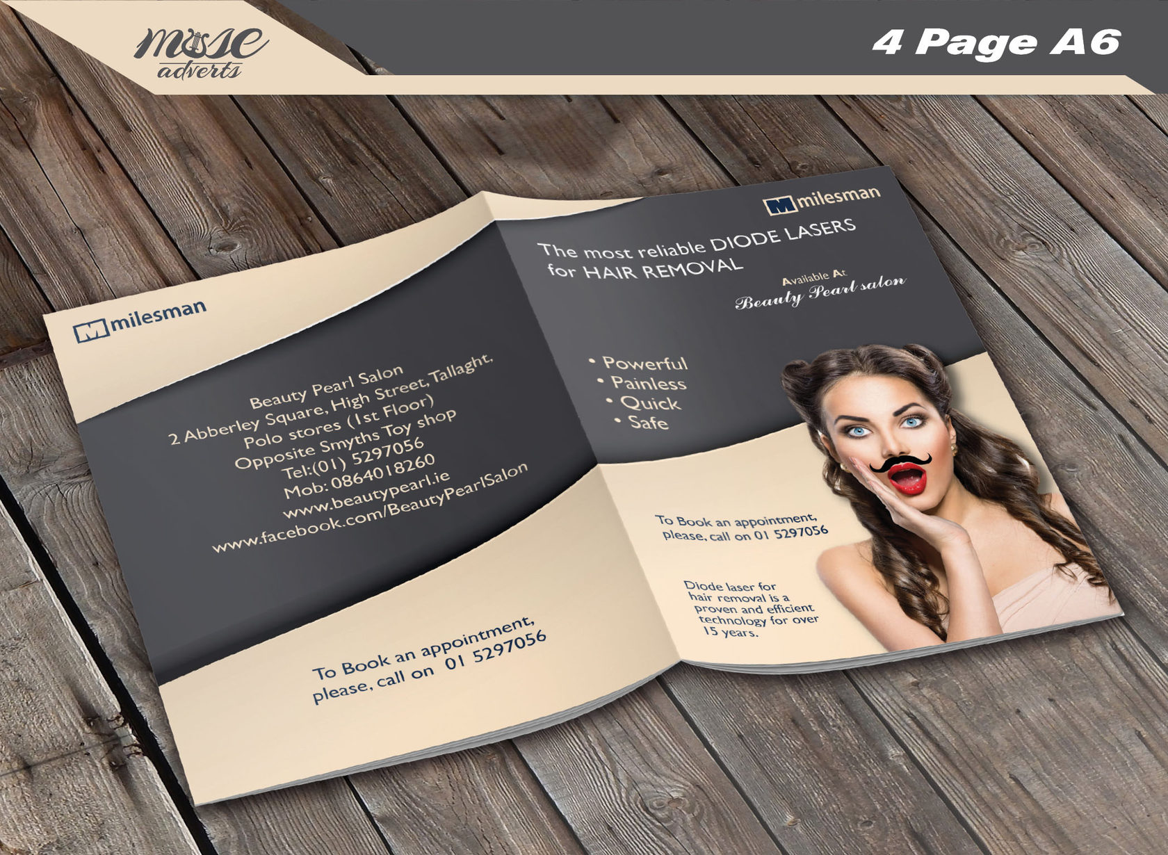 Printing / Brochures / A6 size 4,6,8,10 pages