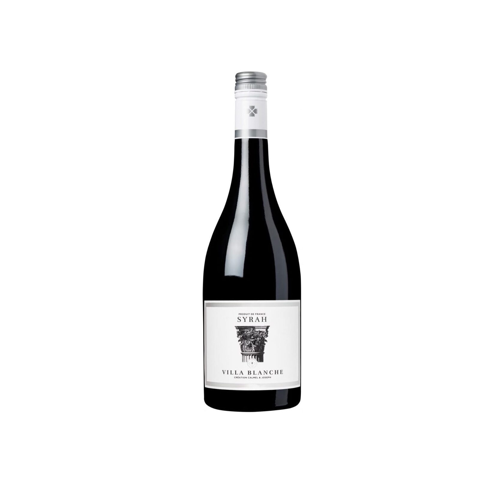 Вино Villa Blanche Syrah pays d'OC IGP Calmel & Joseph 2019 0.75л