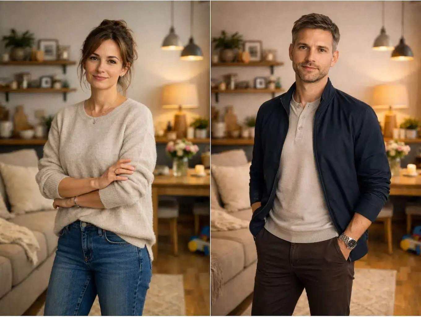 Типичные ипотечные заёмщики в 2025 году, сгенерированные GigaChat, по составленному портрету