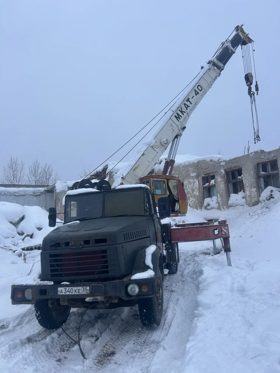 Кран 40 тонн