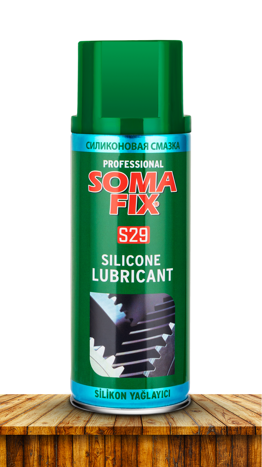 Спрей-силиконовая смазка SOMA FIX 400 мл. от завода производителя с доставкой в ваш город 