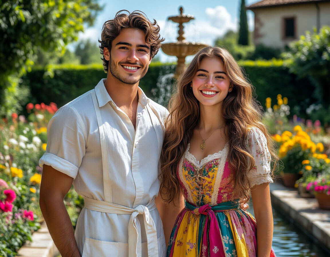 Италия. Пара